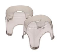 POPETPOP 2Pièces Marchepied Antidérapant De Tabourets pour Garçon Fille Et Robuste pour Salle De Bain Entrée Et Utilisation Quotidienne