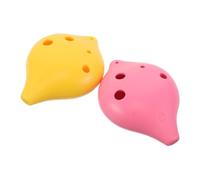 POPETPOP 2pièces Ocarina Résine Instrument à Vent Simple pour Apprentissage Musical Pratique Et