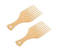 POPETPOP 2pièces Peignes à Huile Pour Hommes Peignes à Picots Pour Coiffure Dents Larges Pour Salon Et Utilisation Quotidienne