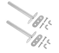 POPETPOP 2pièces Perchoir pour Perroquet Acier Inoxydable Support De Perchoir pour Oiseaux Aire De Jeux pour Cage pour Broyer Bec Et Griffes De pour Oiseaux