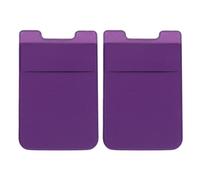 POPETPOP 2pièces Pochette Adhésive pour Téléphone Portable Lot de Pochettes Double Support pour Téléphone Arrière