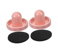 POPETPOP 2pièces Poussoirs Hockey Air Robustes Abs Accessoires De Table Hockey Air pour Jeu Compact Kit Remplaçant Poussoirs Et Batteurs