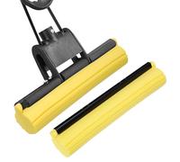 POPETPOP 2pièces Rechange de Têtes de Balai Serpillère Éponge PVA et Coton Absorbantes et Durables Recharge Mop Adaptée pour Nettoyage Sols et Jardin sans Rayures