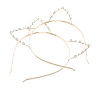 POPETPOP 2pièces Serre-tête Oreilles De Chat Joli Pour Fête Cosplay Bandeau Cheveux Chat Pour Accessoires Coiffure