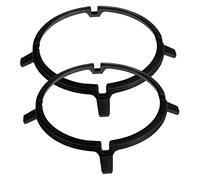 POPETPOP 2pièces Support Pour Cuisinière à Gaz Fer Pour Support De Casseroles Manique Et Anneau Pour Wok Cuisson