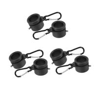 POPETPOP 3 Ensembles Anneaux tournants de mât de Drapeau Chargeur Drapeaux de Festival avec des poteaux Collier de Fixation Anneaux de Fixation Anneaux de mât de Drapeau Attaches de Drapeau