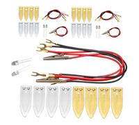 POPETPOP 3 Ensembles Kit Éducatif Batterie de Fruits avec Horloge Électronique pour Garçon Fille Apprentissage Expérimental Électrique et Physique Expérience Manuelle et Écologique pour