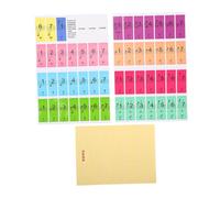 POPETPOP 3 Feuilles Autocollants Clavier Piano Colorés Amovibles Étiquettes Numérotées Universelles pour Débutants Apprentissage pour Garçon Fille et Cours de Musique