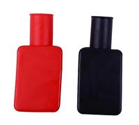 POPETPOP 3 paires Couvercles de Protection Caoutchouc pour Bornes de Batterie Protection Isolante pour Connexions Électriques pour Voitures et Distinction Facile Entre Positive et Négative