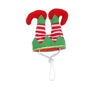 POPETPOP 3 Pcs Chapeau De Père Noël pour Animaux De Compagnie Tête De Chien Portant Un Chapeau De Père Noël Chiot Bandeau De Noël Accessoires De Crèche Chapeaux De Noël Halloween