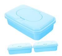 POPETPOP 3 Pcs Distributeur de Lingettes en Pp Couvercle Pratique pour Salle de Bains et Chambre Couleur Aléatoire