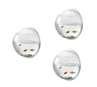 POPETPOP 3 Pièces Aquarium Planteur De Poisson Jardinière Suspendue en Verre Réservoir De Betta Mural Bocal à Poisson Suspendu Mur Jardinières Suspendues Cache-Pot Mural Acrylique Char