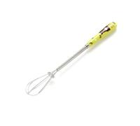 POPETPOP 3 pièces Batteur à Œufs Manuel Inox Pâte Crème Mélangeur Poignée Céramique pour Cuisine et Pâtisserie Réutilisable