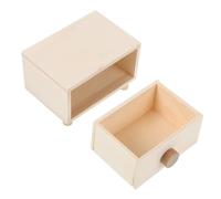 POPETPOP 3 pièces Boîtes de Rangement Coffret DIY pour Garçon Fille Boîte de Rangement Artisanale pour Cosmétiques et Bijoux