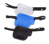 POPETPOP 3 pièces Cache Oeil Réutilisables Ajustables Protection Portable pour Amblyopie Confortables et Respirants Idéals pour Sommeil Correction