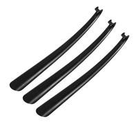 POPETPOP 3 Pièces Cale-pied en Plastique Noir Compact pour Seniors, Facile à Utiliser Maison Voyage, sans Se Pencher pour Enfiler Ses Chaussures