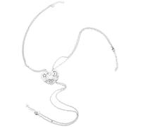 POPETPOP 3 pièces Collier Amitié Filles Cœur Soleil Lune Étoile Pendentif Collier Matching pour Femme Cadeau Lien Spécial Entre Amies