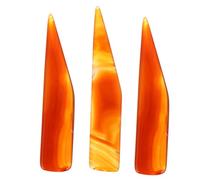 POPETPOP 3 pièces Couteau Polisseur Agate Naturel Outil pour Polissage Bijoux Or et Argent Compacte pour Artisanat et Entretien Bagues et Bracelets Couleur Aléatoire Couleur Aléatoire
