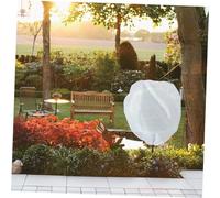 POPETPOP 3 pièces de Protection pour Plantes Extérieur Housse Gel avec Cordon de Serrage Résistante Au Froid Imperméable pour Rosiers Arbustes et Jardinières Hiver