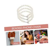 POPETPOP 3 pièces Dragonne Téléphone Perles Élégantes Bracelet Chaîne Courte Chute pour Femmes et Filles Lanière et Décorative pour Mobile