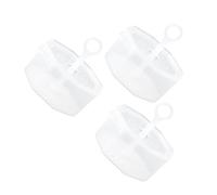 POPETPOP 3 pièces Gobelets Bubbler Transparants pour Nettoyeur Visage Manuel Compact et Léger Bulleur Pratique pour Mousse Fine à Usage Quotidien