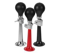 POPETPOP 3 Pièces Klaxon Métal Électroplaqué Corne Sonore Puissante Accessoire Sécurité Compatible Guidon VTT