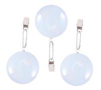 POPETPOP 3 pièces Lampe LED Lumineuse à Main Tactile Éclairage Compact et Portable pour Poche et Porte Lumière Nocturne pour Femmes Détecteur de Mouvement Intégré