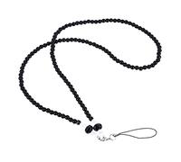 POPETPOP 3 pièces Lanières Téléphone Portables Légères Antidérapantes Accessoires Suspendus Pratiques pour Téléphone et Caméra Cordon Tour Cou Noir Polyvalent