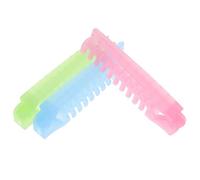 POPETPOP 3 pièces Lot de Brosses à Cheveux Pliables Compactes Antistatiques pour Femmes Peignes de Poche Doux pour Massage et Coiffage de Voyage Petites Vert Bleu et Rose