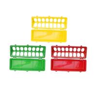 POPETPOP 3 pièces Mangeoire pour Poules Anti-gaspillage avec Multi-emplacements Bol Alimentation Suspendu pour Pigeons et Cailles Facile à Nettoyer et Adapté Aux Cages Couleur Aléatoire