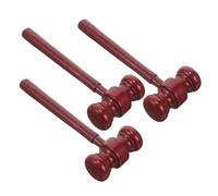 POPETPOP 3 pièces Marteau de Juge Bois pour Garçon Fille de Rôle Éducatif Accessoire Costume Justice Améliore la Coordination Main Œil pour Jeux Montessori et Déguisements