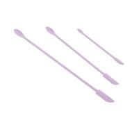 POPETPOP 3 pièces Mini Spatules Silicone pour Cosmétiques Petites Spatules Polyvalentes pour Crème Lotion et Sérum Outil Sûr et Facile à Nettoyer pour Soins de Beauté Quotidiennes