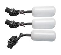 POPETPOP 3 Pièces Pe Mini Vanne à Flotteur Vanne à Flotteur Du Réservoir Robinet à teur Pour Réservoir D'eau Orbe tant Valve Deau à teur 3/8 s Miró Miniature Blanche