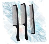 POPETPOP 3 pièces Peigne Fibre de Coiffure Mixte avec Peignes Pomme et Antistatique et Durable pour Usage et Salon