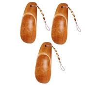 POPETPOP 3 pièces Pied à chaussure Bois Portable Petit Releveur Pied Ergonomique pour Seniors Facile à Utiliser Voyage