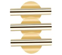 POPETPOP 3 pièces Pots de Fleurs Suspendus Fer Jardinière Murale Minimaliste pour Plantes Intérieur Économiseur Espace Décoratif pour Salon et Bureau