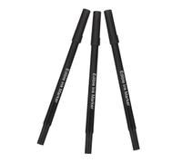 POPETPOP 3 pièces Stylo Alimentaire Comestible Double Pointe Noir Marqueurs de Décoration Cake pour Glaçage Fondant Biscuits et DIY Pâtisserie