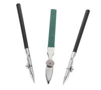 POPETPOP 3 Pièces Stylo de Dessin Technique à Pointe Réglable pour Artistes et Architectes Stylo Fin pour Lignes Précises Compatible avec Liquide de Masquage Outil de Traçage Droit