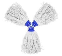 POPETPOP 3 pièces Tête de Remplacement pour Balai à Franges Serpillière à Visser Absorbante et Lavable Recharge Vadrouille pour Nettoyage Sols Carrelage et Marbre