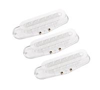 POPETPOP 3 pièces Transparent Humbucker Pickup Bobbin pour Fabricants de Guitares Accessoires de Guitare avec Vis Durable et Facile à Installer