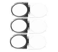 POPETPOP 3 Pièces Transparent Push Button Cover Adhesive Protector Cap For Pc Power Emergency Stop Button Safety Guard Home Office Equipment