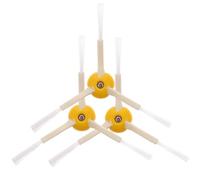 POPETPOP 3 pièces Triangle Side Brush Replacement For Robot Vacuum Cleaner Accessories Compatible With Irobot Series Easy Installation Cleaning Parts