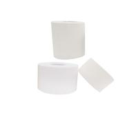 POPETPOP 3 rouleaux Ban Sport Coton Lot Ruban Adhésif pour Poignet et Coude Protection Élastique et Respirante pour Fitness et Activités Blanc