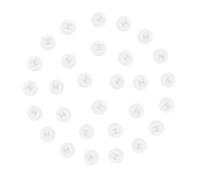 POPETPOP 30 Pcs Socles en Plastique Ronds pour Présentoirs à Bijoux, Design Stable et Réutilisable, Petite Boîte pour Supports de Colliers et Bracelets