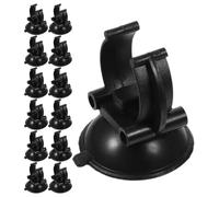 POPETPOP 30 Pièces Aquarium Suction Cup Clips with Adjustable Tube Holder for Fish Tank Hose and Water Pipe Fixing Strong Adhesion and Flexible for Submersible Lights