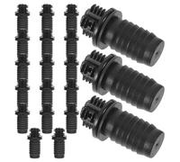 POPETPOP 30 Pièces Attache Rapide en Plastique Noir pour Système de Haut-Parleur et Subwoofer, Fixation Solide pour Usage Domestique et Théâtre