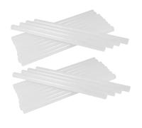 POPETPOP 30 Pièces Bâtonnets de Colle Chaude Transparente Bâtons Adhésifs Diy pour Artisanat Projets de Bricolage Colle Thermofusible Forte Adhésion pour Décorations et Réparations