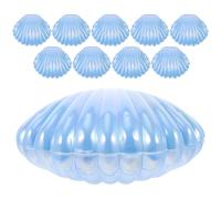 POPETPOP 30 Pièces Boîte à Bonbons de Coquillage en Pp, Design Unique et Décoratif, pour Emballage de Bonbons et Rangement Lors de Fêtes D'anniversaire ou Autres Occasions Joyeuses