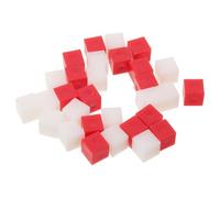 POPETPOP 30 Pièces Éducatif Mathématique Cubes D'unité Centimètre en | Blocs de Comptage Classe, Support Stem, Visualisation des Concepts, Usage École et Maison