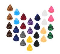 POPETPOP 30 pièces Médiators pour Guitare de Plectres Décoratifs Celluloïd pour Guitares Acoustiques et Électriques Accessoire Pratique pour Guitaristes